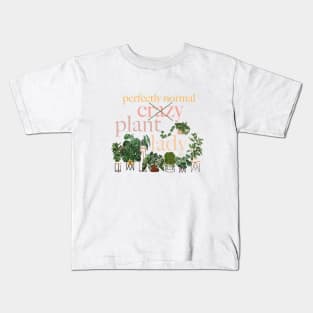 Crazy Plant Lady, Funny Plant Quote Art 2 Kids T-Shirt